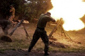 В Донецкой области боевики дважды обстреляли силы АТО из минометов