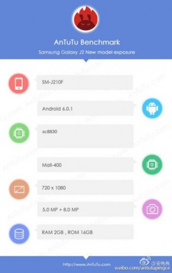 Подробности о новом смартфоне Samsung Galaxy J2 (2016)