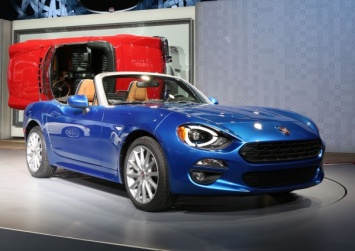 Объявлена цена на новый родстер Fiat 124 Spider