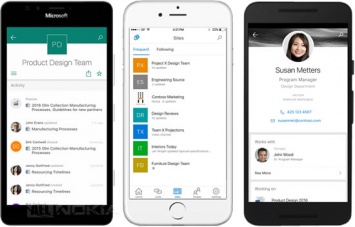 Microsoft рассказала о приложении SharePoint для Windows, iOS и Android