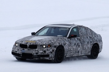 Новый M5 от BMW попался фотошпионам