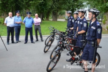 В Днепропетровске сегодня начнут работу полицейские велопатрули (видео)