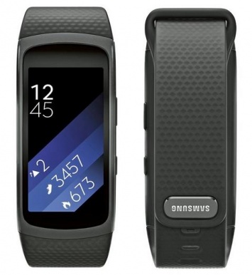 Samsung Gear Fit 2 засветился на рендерах