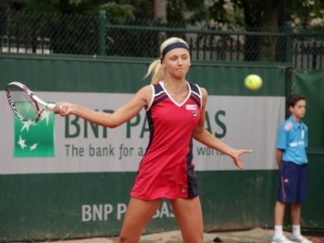 Теннисистка М.Заневская попала в полуфинал турнира во Франции
