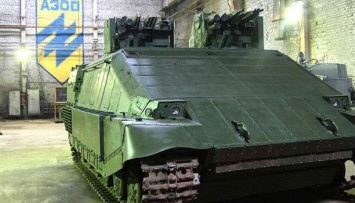 Испытания танка «Азовец» остановили из-за обнаруженных в нем частей домофона (ФОТО)