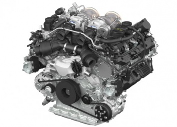 Porsche представил новый битурбо мотор V8