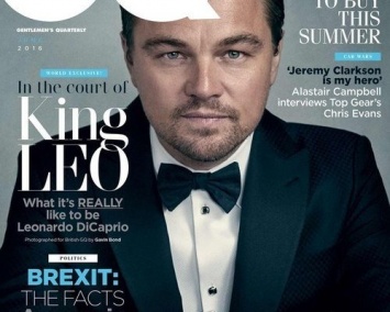 Леонардо Ди Каприо украсил обложку британского журнала GQ