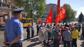 В Николаеве в результате стычки из-за Знамени победы пострадал человек