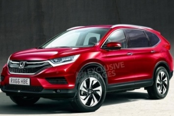 Новое поколение Honda CR-V появится в 2018 году