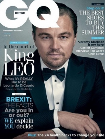 Леонардо ДиКаприо украсил обложку британского GQ