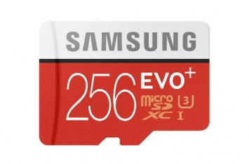 Карта памяти microSD Samsung Evo Plus объемом 256 ГБ обойдется в $250