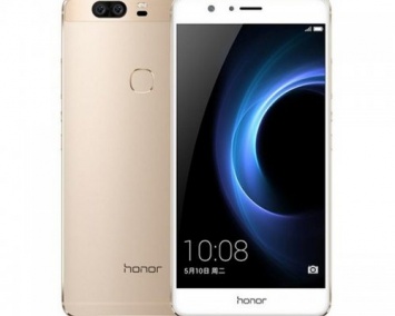 Huawei показал смартфон Honor V8 с двойной камерой на 12 Мп