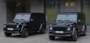 Картина маслом: два Brabus G800 Widestar за $2 млн на парковке в Харькове