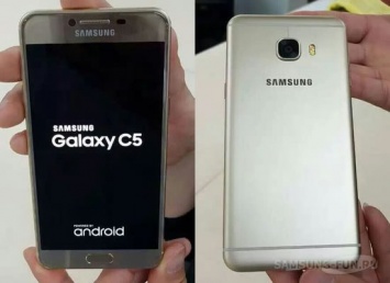 Утечка новых фото смартфона Samsung Galaxy C5