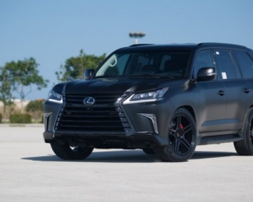 Lexus презентовала необычный кроссовер LX 570