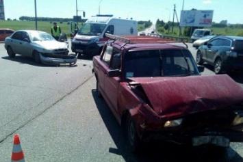 В аварии на окружной пострадали два человека (ФОТО)