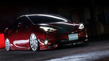 Toyota Prius превратили в экономичный лоу райдер