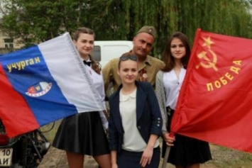 В одесской области 9 мая отмечали с террористической символикой (ФОТО)