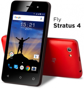 Fly анонсировала бюджетный смартфон Stratus 4 (FS405)