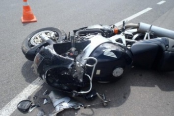 В Запорожской области насмерть разбился мотоциклист