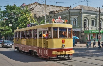 Ретротрамвай повезет отдыхающих в одесскую Аркадию