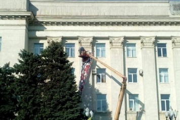 Херсон готовится к Дню вышиванки (фото)