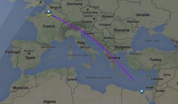 Опубликован маршрут пропавшего самолета авиакомпании EgyptAir