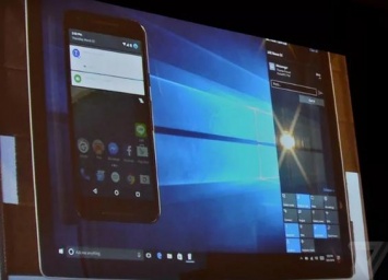 Windows 10 сможет принимать уведомления с Android-смартфона