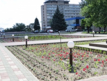 В центре Мелитополя появится вышиванка из цветов (фото)