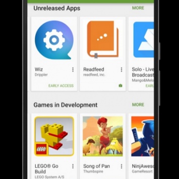 В Google Play вводят ранний доступ к играм для устройств на базе ОС Android