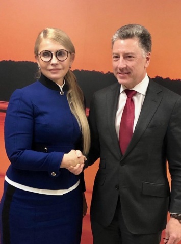Тимошенко встретилась с американскими сенаторами и представителем Госдепа США по Украине