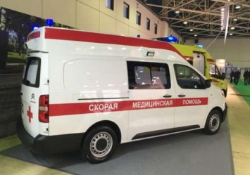 В России представили авто скорой помощи на базе Citroen Jumpy