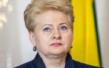В Украину едет президент Литвы Даля Грибаускайте