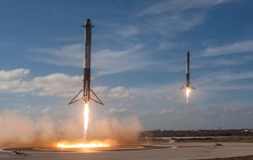 Приземление ракеты Falcon 9 прошло не по плану