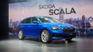 Skoda Scala: живые фото и обзор нового соперника Ford Focus и Kia Ceed