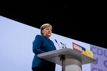 Меркель выступила с прощальной речью на съезде ХДС