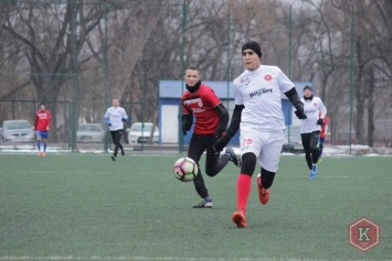 Криворожские футболисты «в сухую» сыграли со спортсменами из Николаевской области