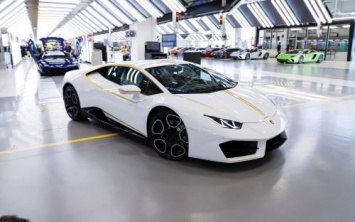 Суперкар Lamborghini Huracan Папы Римского разыграют в лотерею