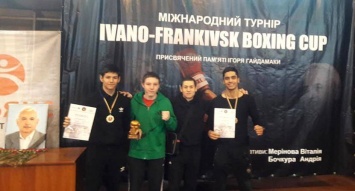 Боксер из Одесской области завоевал золото на турнире в Ивано-Франковске