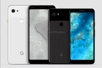 Утечки Google Pixel 3 Lite и Lite XL: двухцветный дизайн и толстые рамки
