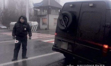 Под Днепром в микроавтобусе нашли гранату