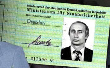 В Кремле подтвердили подлинность удостоверения Штази, выданное майору Путину