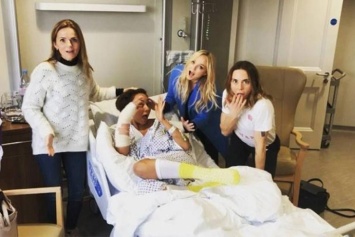 Участница Spice Girls переломала ребра при падении с лестницы
