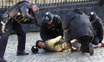 Возле британского парламента арестован мужчина, который пытался прорваться внутрь