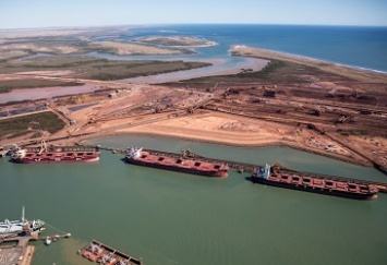 Перевалка желруды на Китай из Port Hedland в ноябре немного возросла