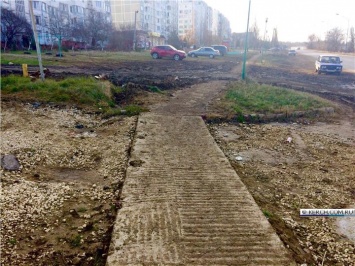 Работы по восстановлению тротуара на Верхнем Солнечном начнут с понедельника