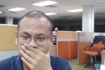 Призрак ищет друга: в сети появилось жуткое видео из пустого офиса