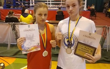 Херсонские спортсменки - победительницы соревнований по боксу
