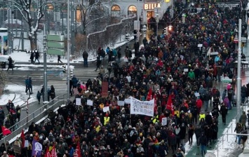 В Вене протестовали против политики правительства