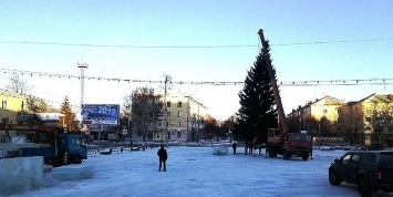 Уральский чиновник спилил новогоднюю елку на соседней улице и лишился должности
